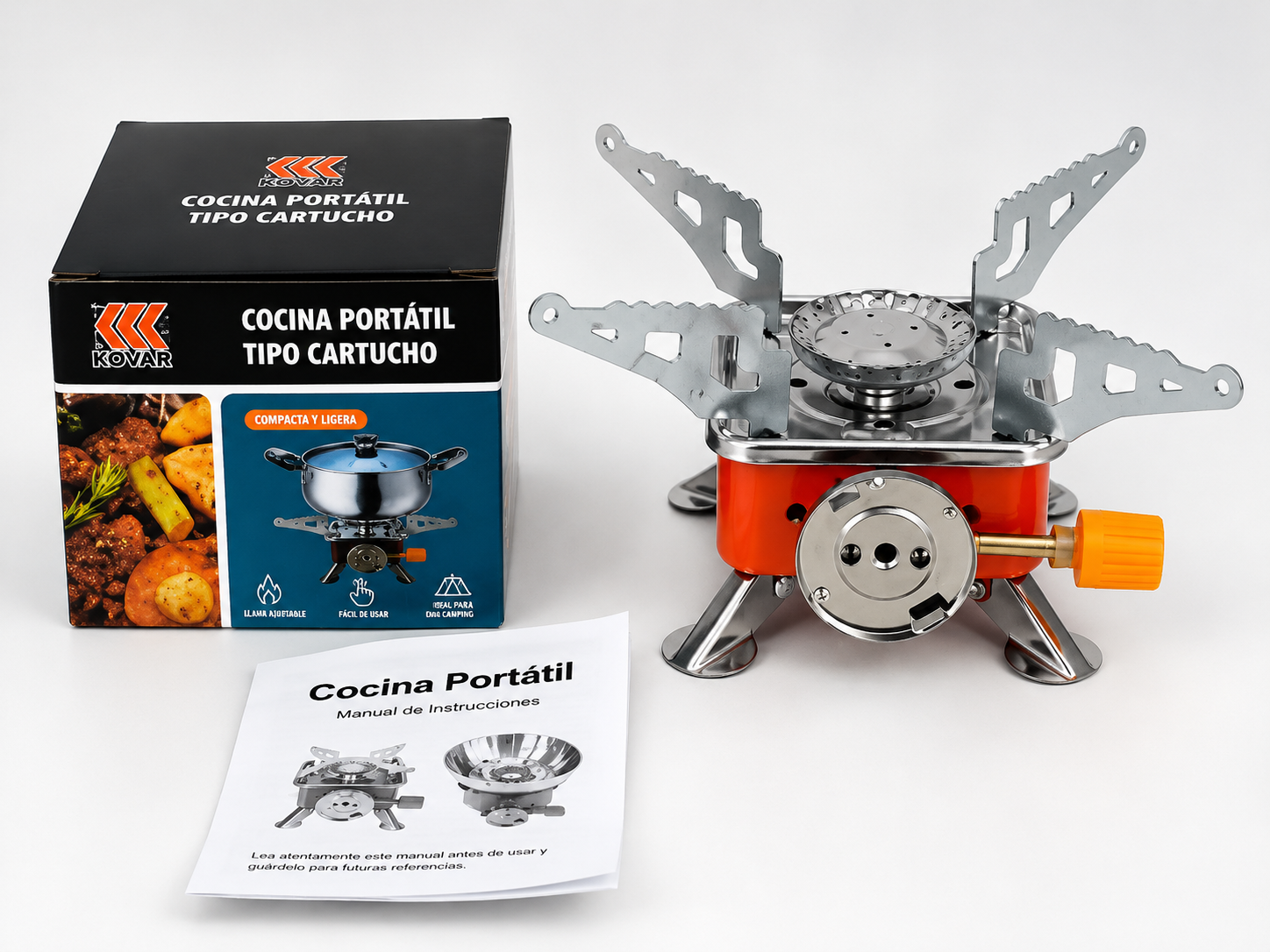 Anafe Portátil de Camping K-202