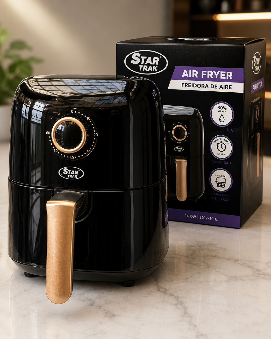 Freidora de Aire 3 Litros-STAF-3M