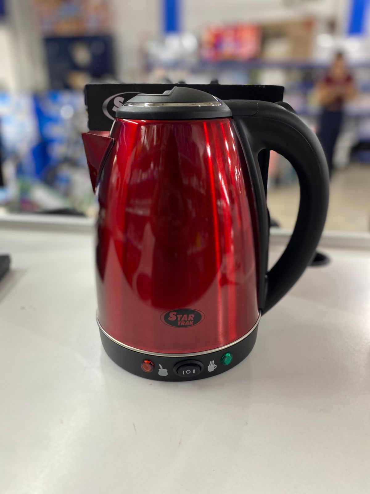 Jarra Eléctrica Roja con Corte/STJCR150