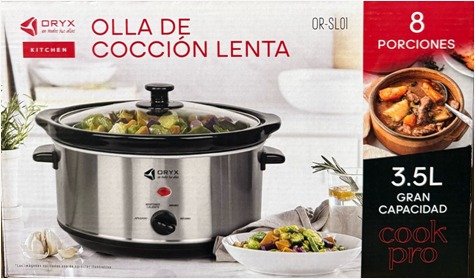 Olla Cocción Lenta 3.5L-OR-SL01