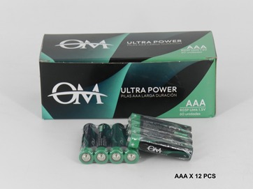 Pilas AAA/OM Caja x 60 Unidades